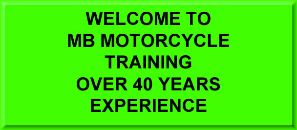 Welcome to MB Motorcycle Training
